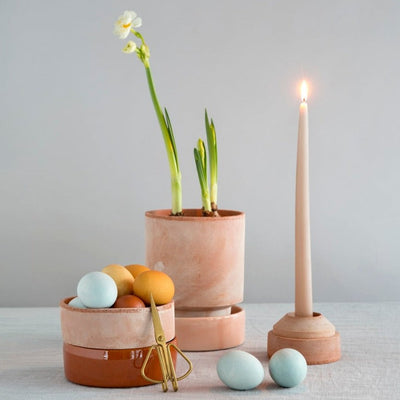 The Hoff Pot underskål - rosa glaseret